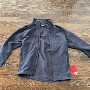 The North Face Charcoal Softshell Jacket